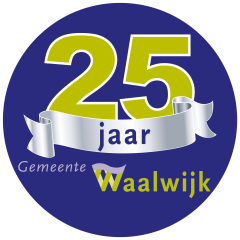 Logo 25 jaar Waalwijk